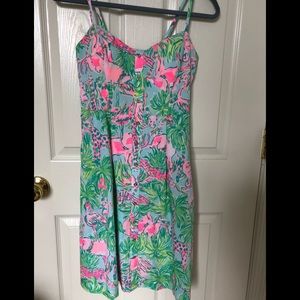Lilly Pulitzer Cotton Sundress Size 2 Like New!